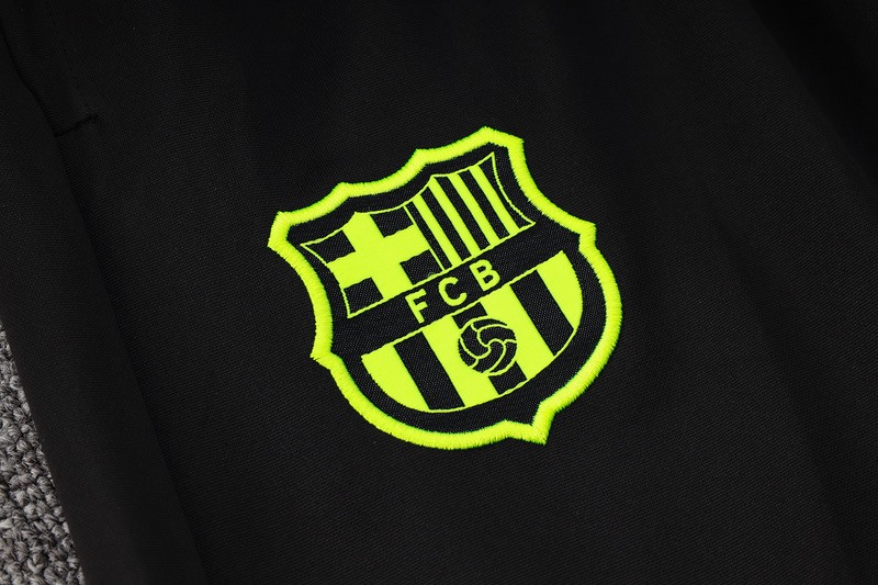 24/25 Barcelona Blue Long-sleeved half-pull training kit Football team kit