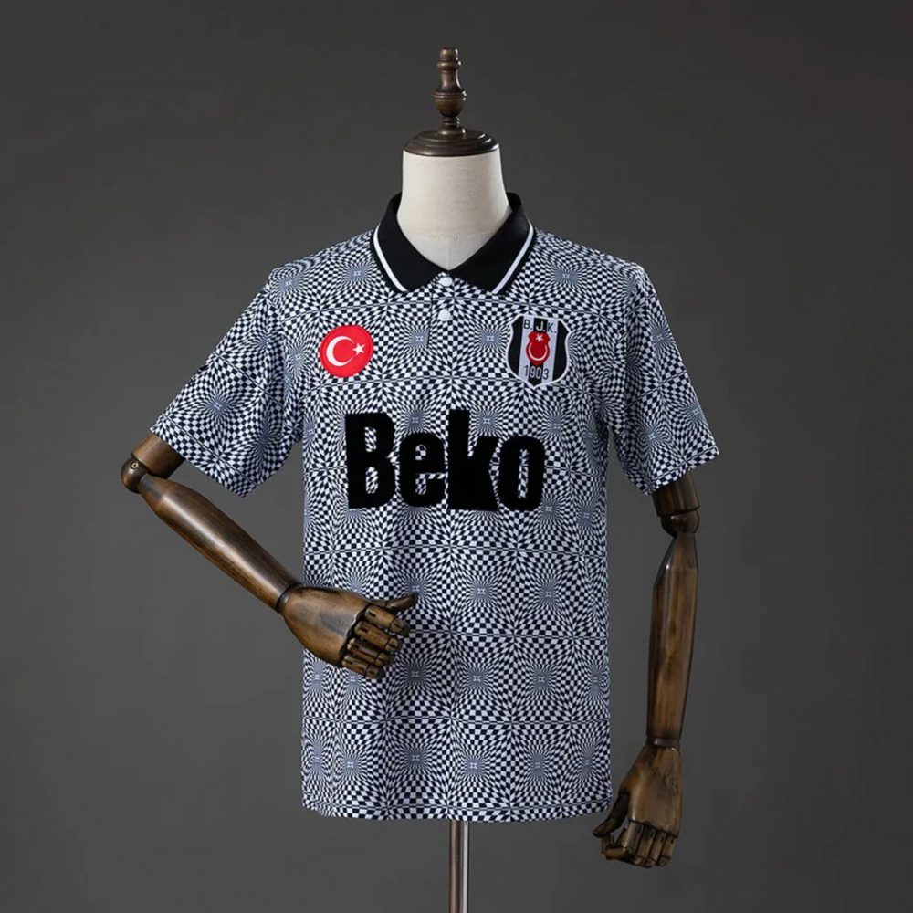Retro Besiktas 1991/92 Home Jersey Fan version