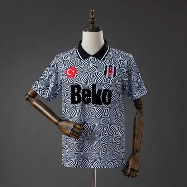 Retro Besiktas 1991/92 Home Jersey Fan version