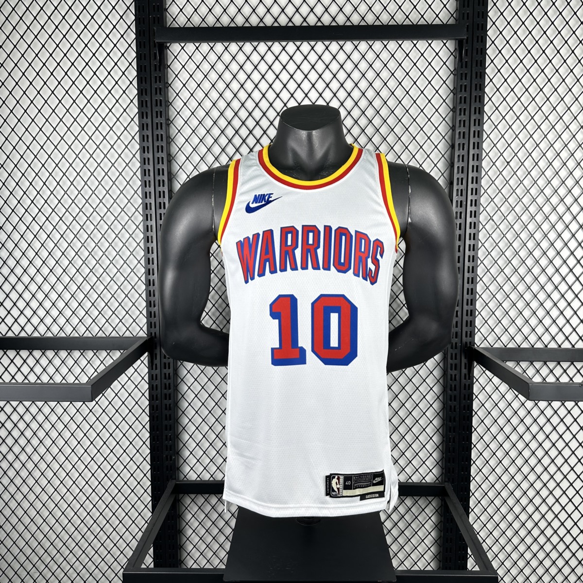 NBA Golden State Warriors 2025 Round Neck Retro Edition White Jersey BUTLER Ⅲ #10 S-XXL