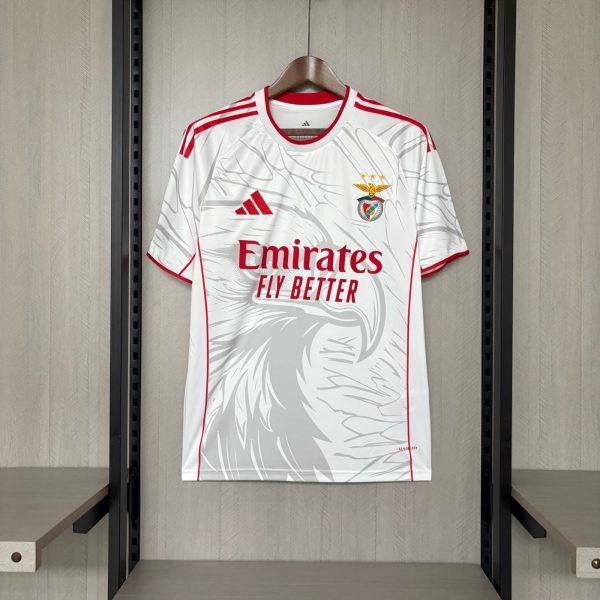 2025/26 Benfica White concept version jersey Fan version