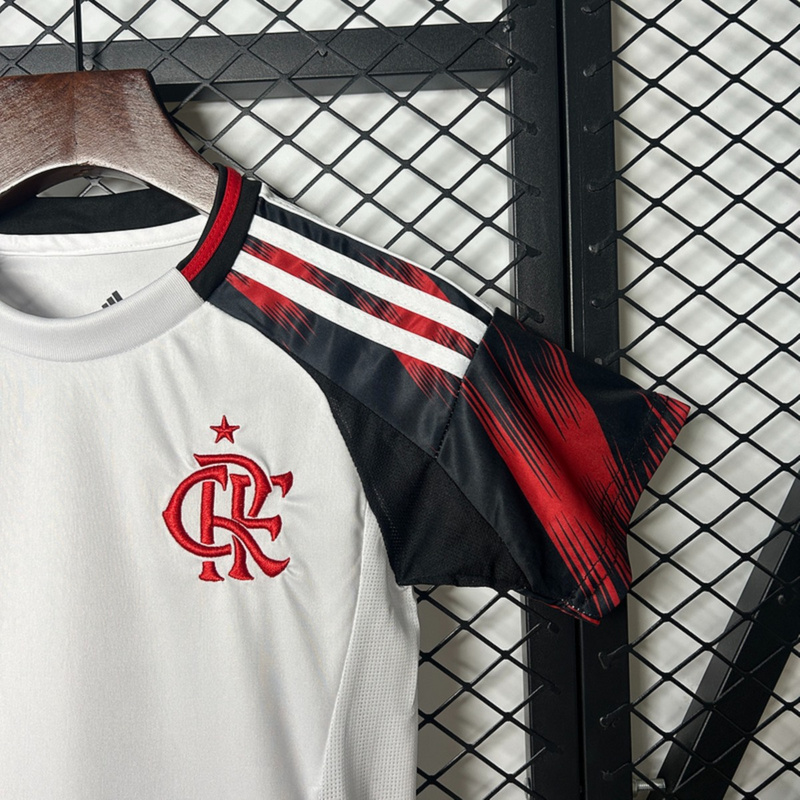 2025/26 Flamengo Away jersey kids Kits size: 16-28