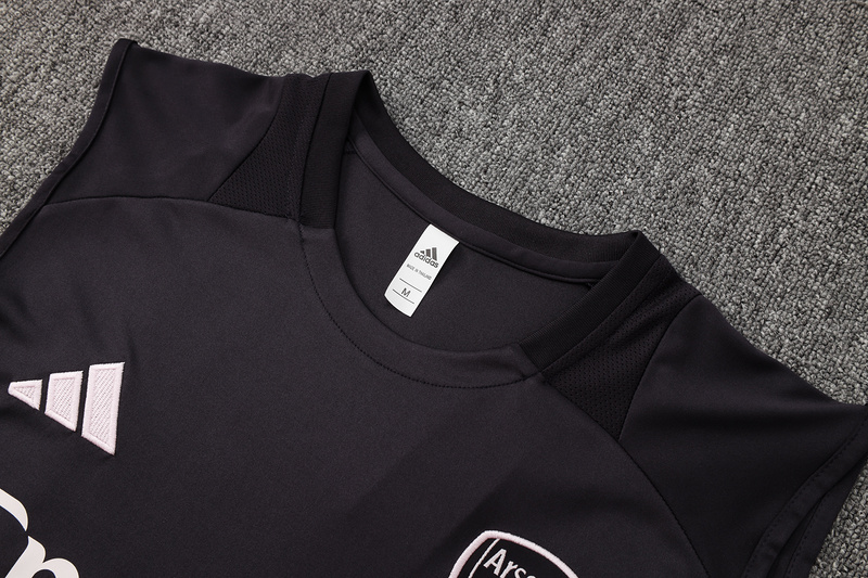 24/25 Arsenal Dark grey Training Set Shirt and Shorts