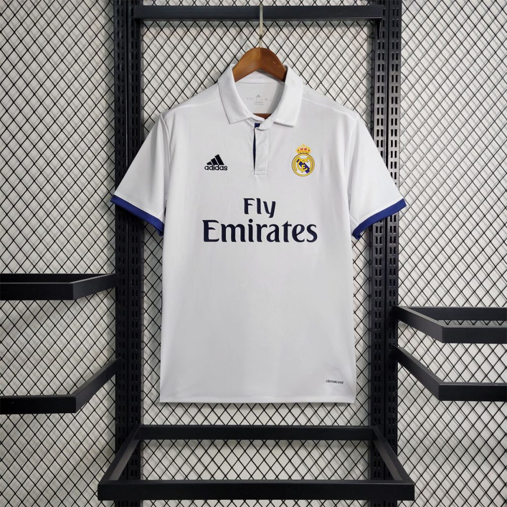 Retro Real Madrid 16/17 Home jersey Fan Version