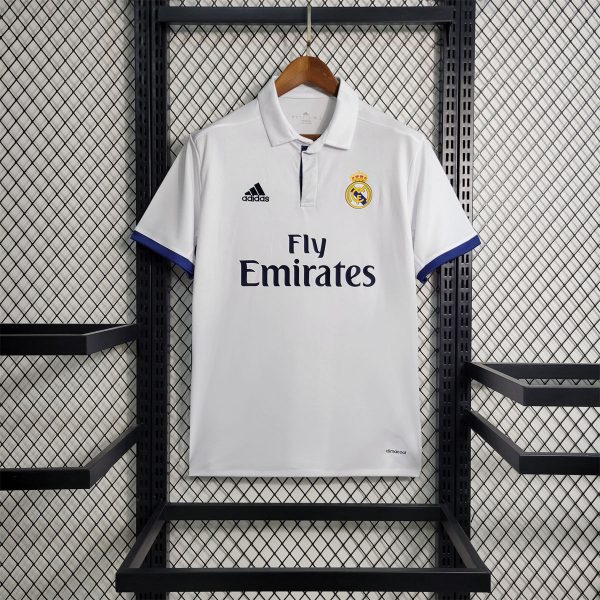 Retro Real Madrid 16/17 Home jersey Fan Version