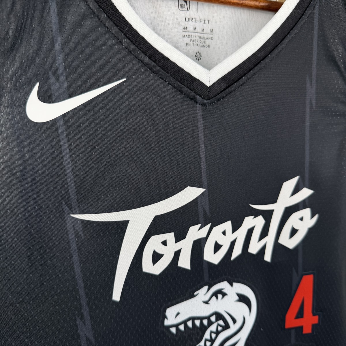 NBA Toronto Raptors 2026 City Edition Black Jersey BARNES#4