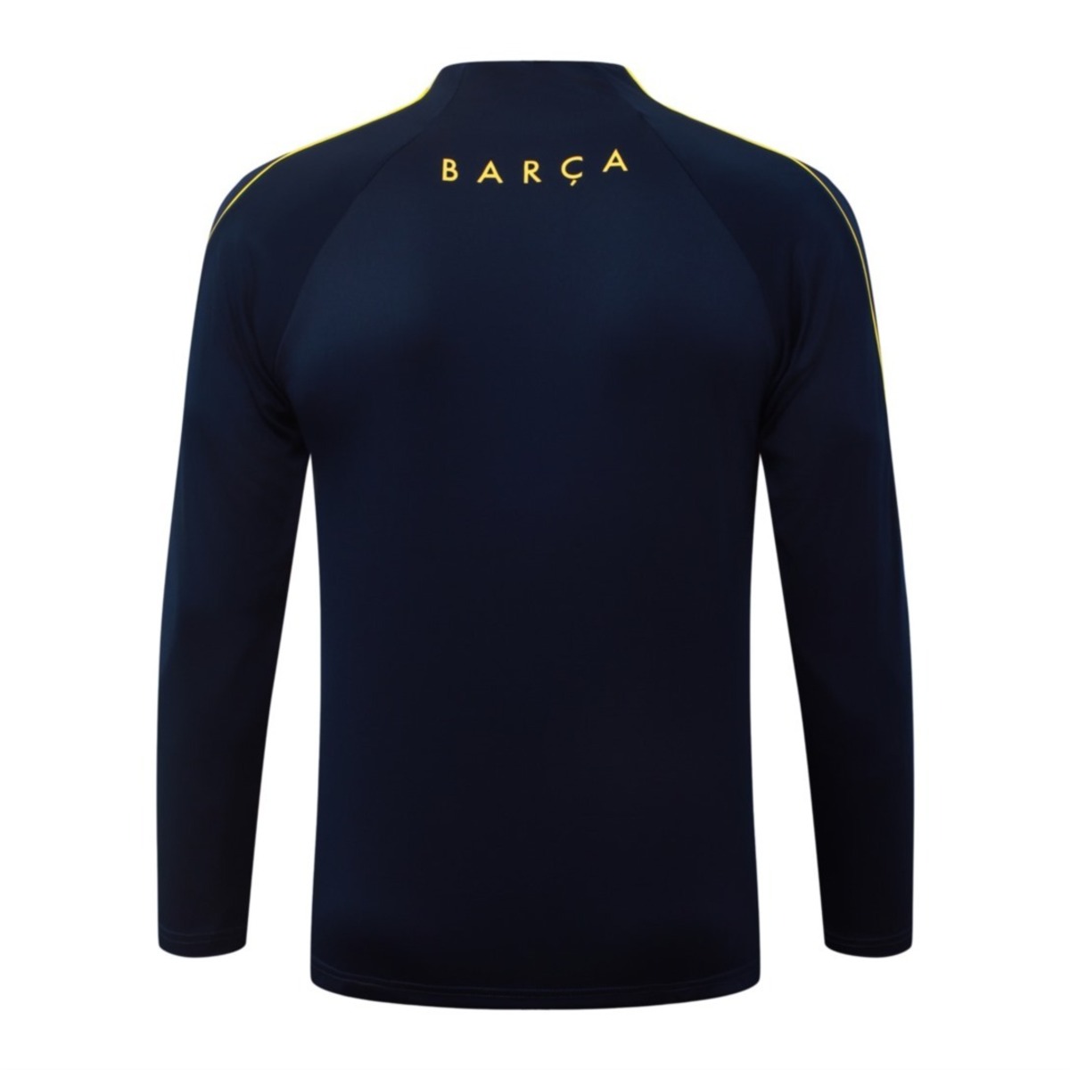 2026 Barcelona Royal blue Long-sleeved half-pull training