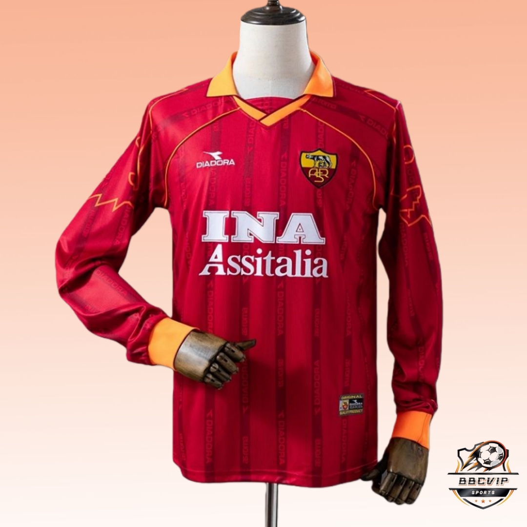 Retro Roma 99/00 Home jersey Fan Version