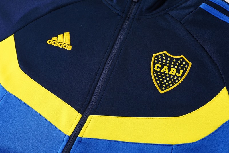 2024 Boca Blue Jacket Training Suit Set Football Team Shirt Sports Fashion