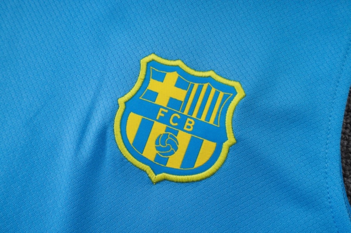 2026 Barcelona Light blue Training Set Shirt and Shorts