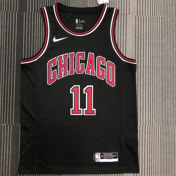 NBA Chicago Bulls Round Neck Black Jersey DeROZAN#11 S-XXL