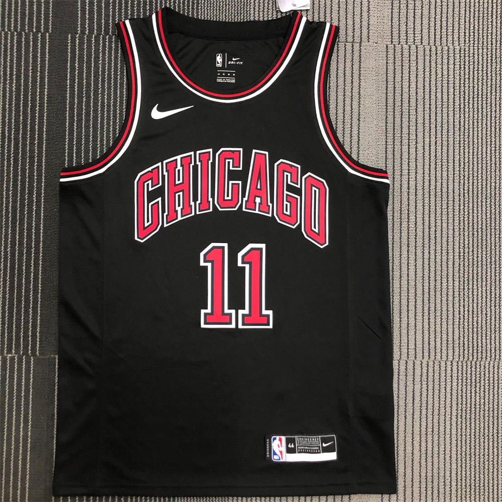 NBA Chicago Bulls Round Neck Black Jersey DeROZAN#11 S-XXL