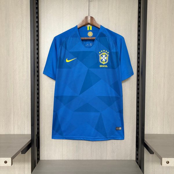 Retro Brazil 2018 away jersey Fan Version