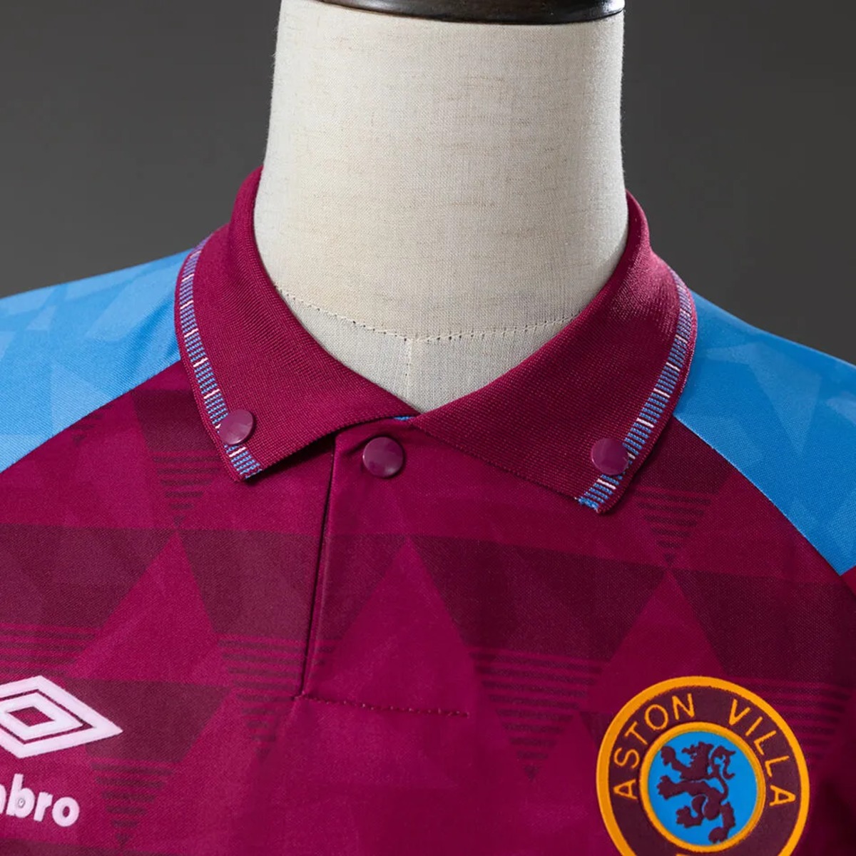 Retro Aston Villa 1998 Home jersey Fan Version