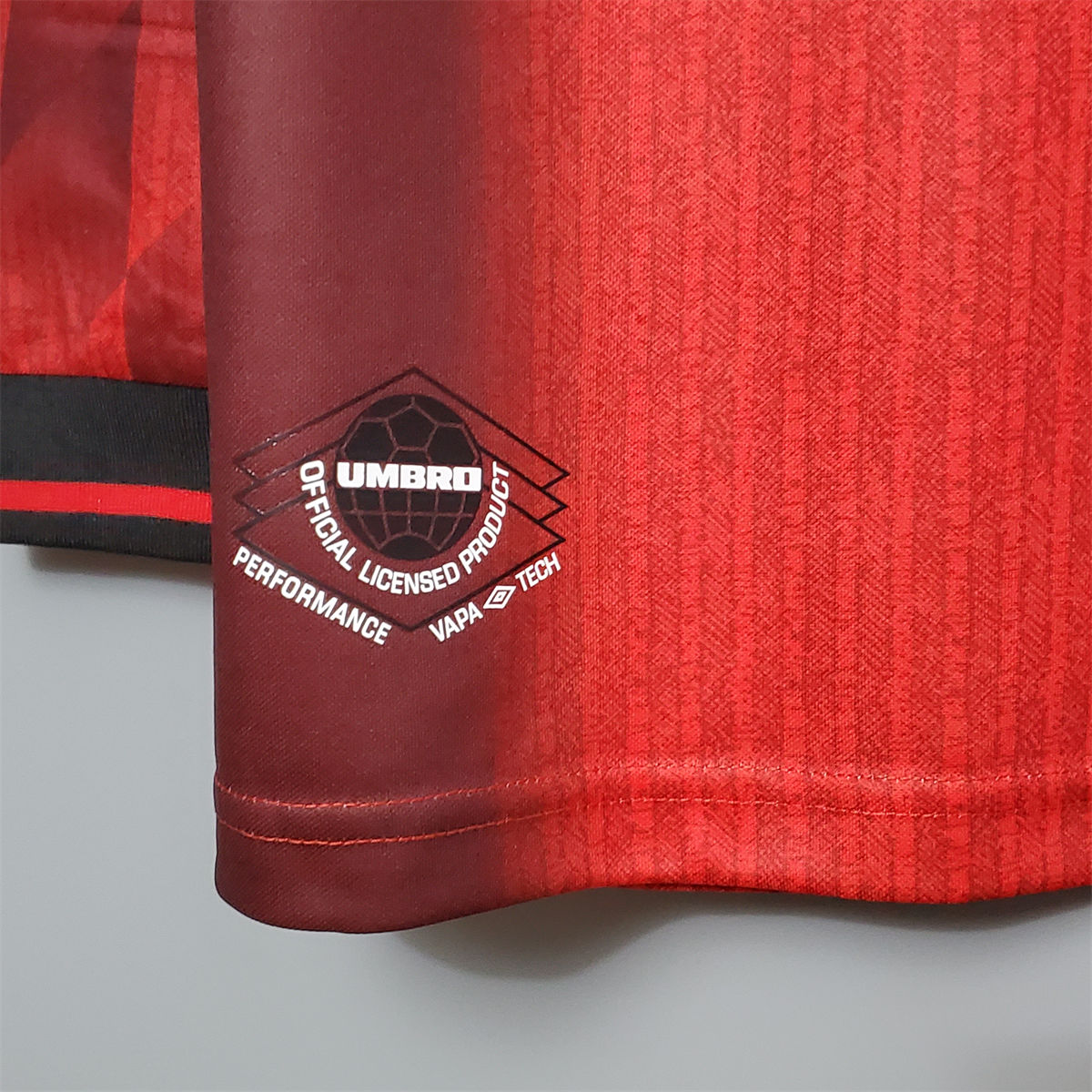 Retro Manchester United 1996 Long Sleeve home jersey Fan Version