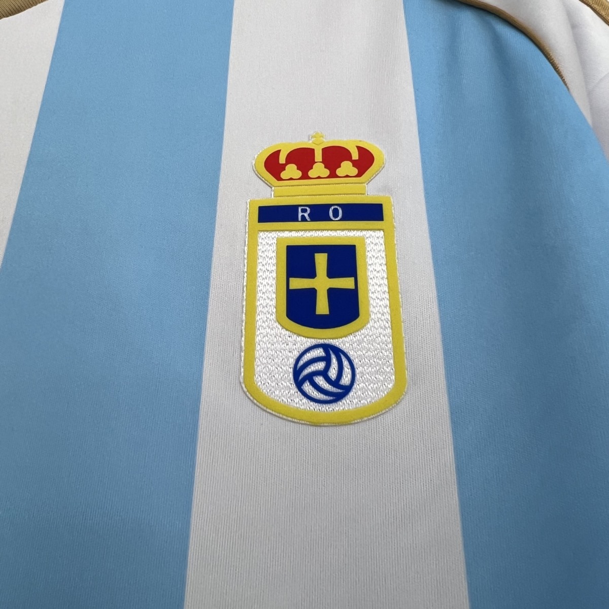 2025/26 Real Oviedo Second Away Jersey Fan Version