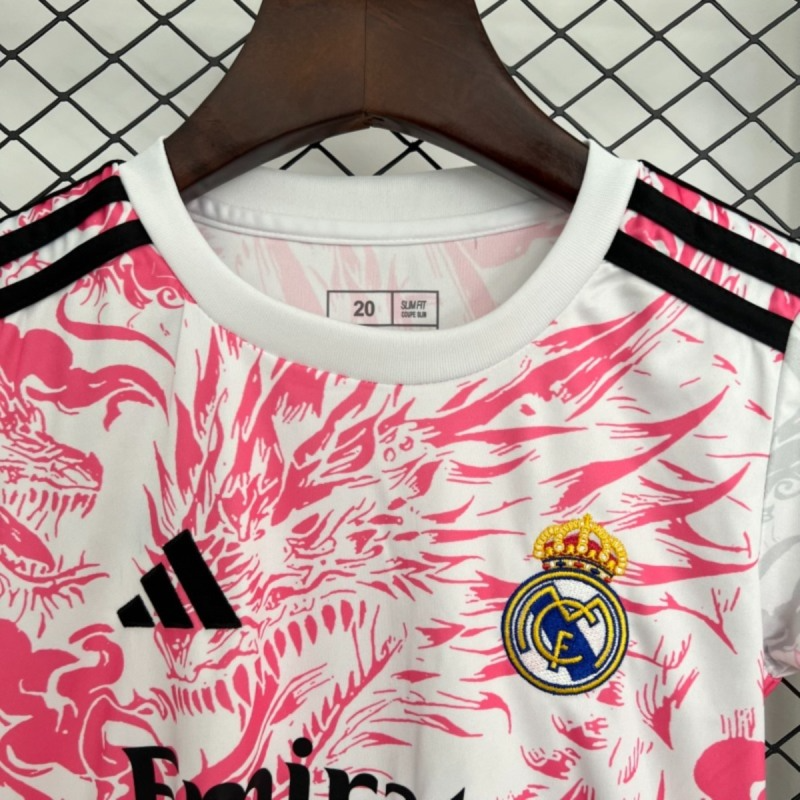 25/26 Real Madrid Special Edition jersey kids Kits size: 16-28
