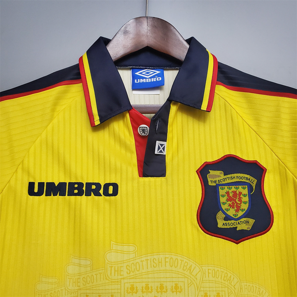 Retro Scotland 96/98 Yellow jersey Fan Version
