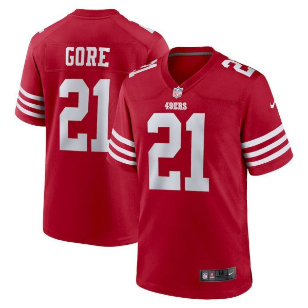 NFL San Francisco 49ers Jeysey GORE # 21