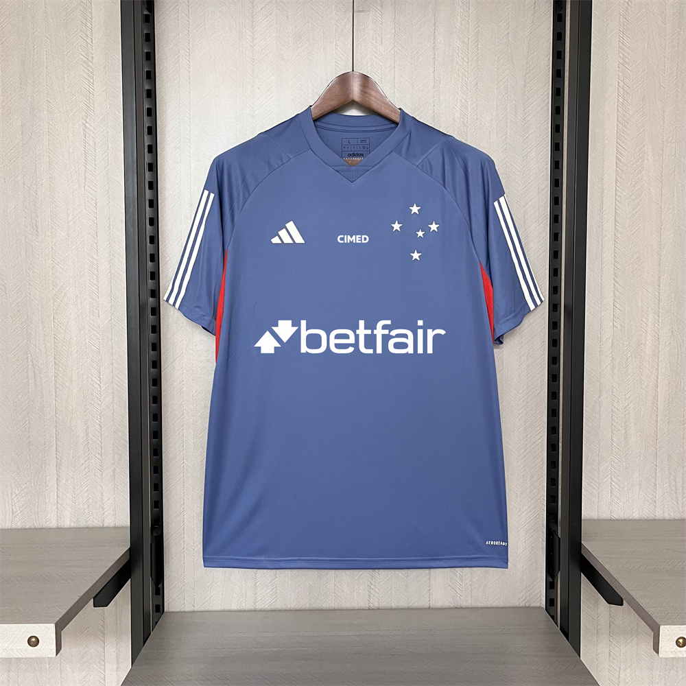 2024/25 Cruzeiro Training Royal Blue jersey Fan Version