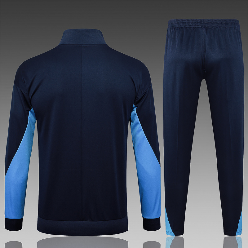2024/25 Chelsea Royal blue Jacket Training Suit Set Football Team Shirt Sports Fashion