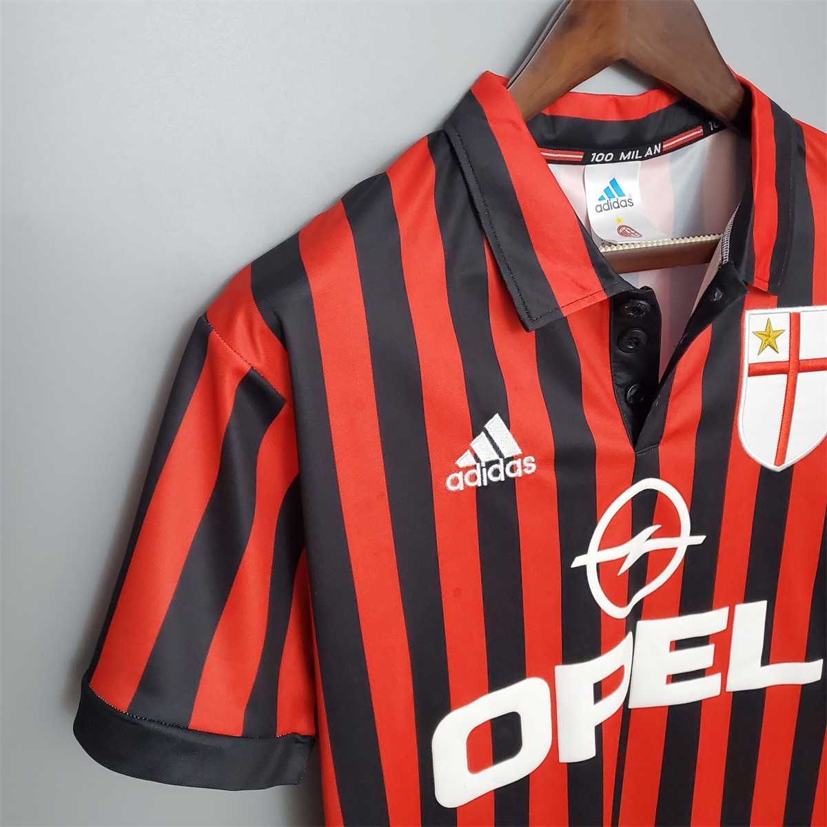 Retro AC Milan 99/00 Home jersey Fan Version