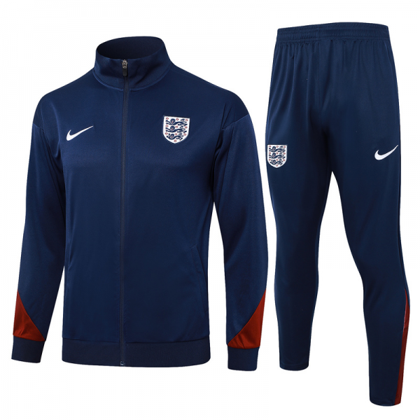 2024/25 England royal blue Jacket Training Suit Set Football Team Shirt Sports Fashion