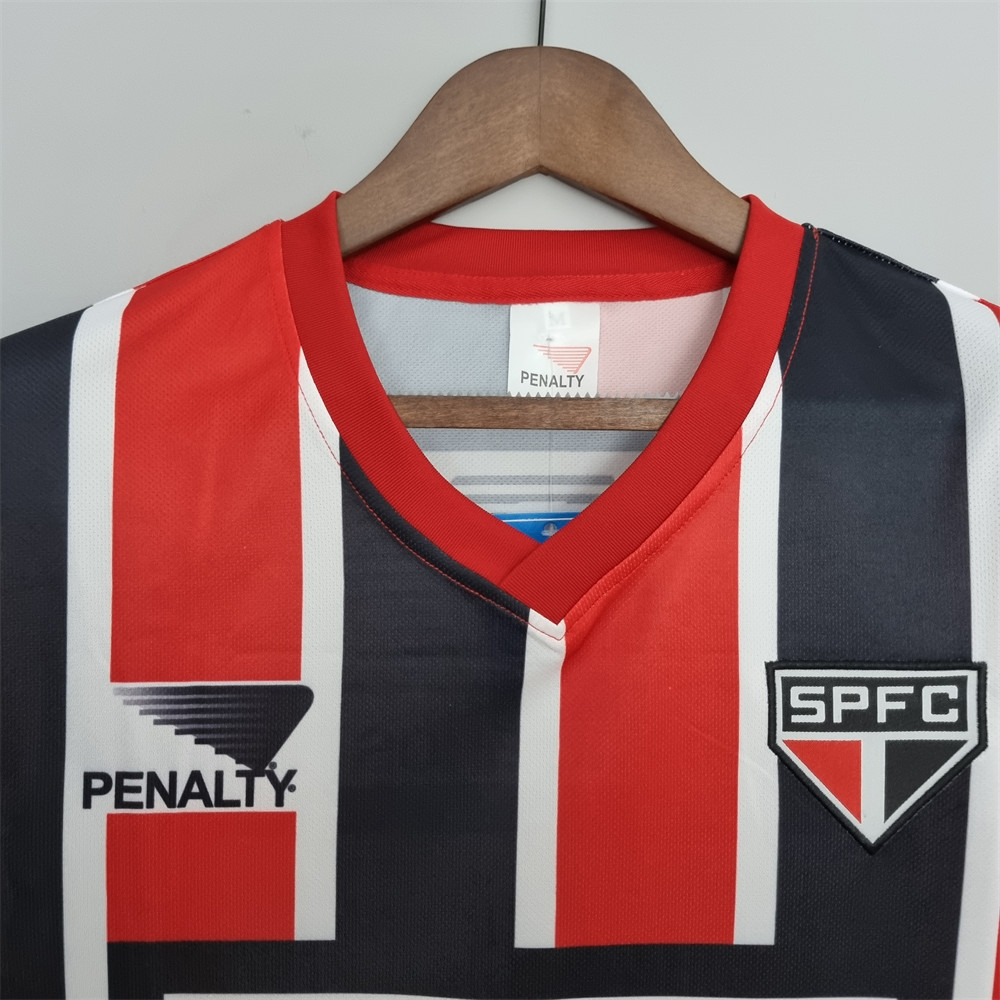Retro 1991 sao paulo away jersey Fan Version