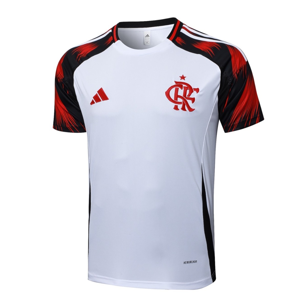 2026 Flamengo White Training Set Shirt and Shorts