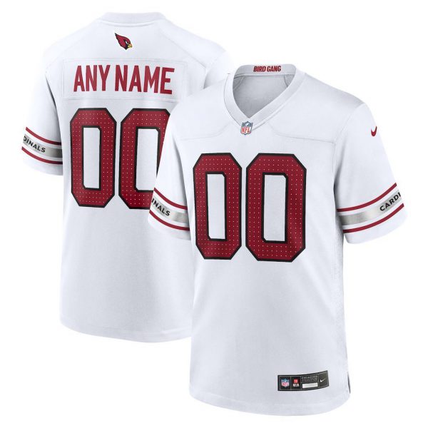 NFL Arizona Cardinals Jeysey YOUR NAME #00