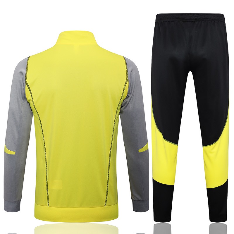 2024 Flamengo Gray Jacket Training Suit Set Football Team Shirt Sports Fashion