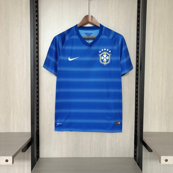 Retro Brazil 2014 away jersey Fan Version