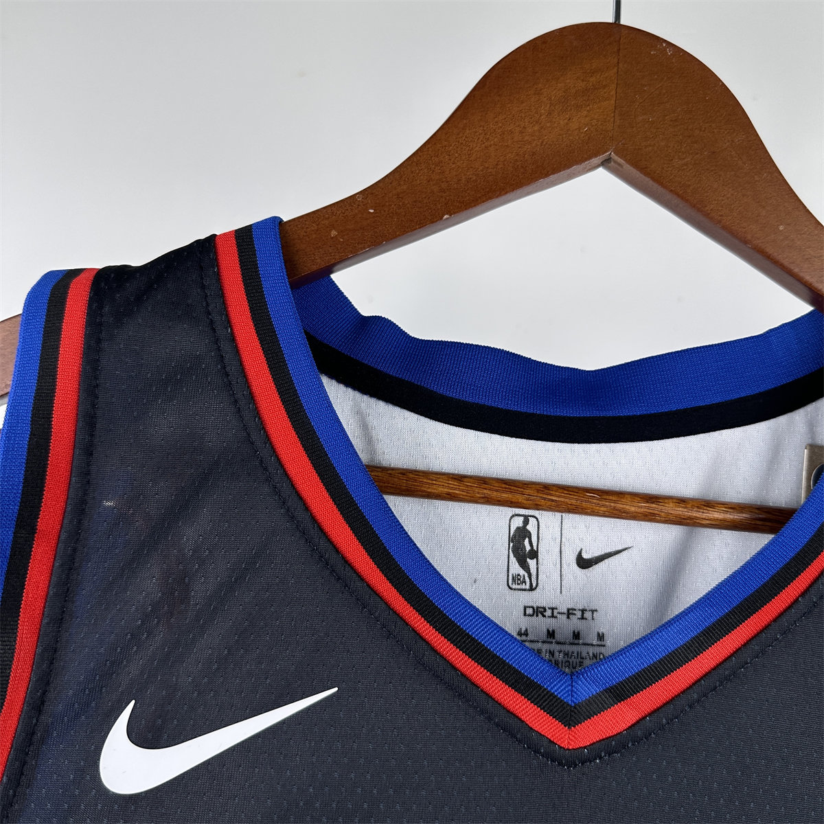 NBA Philadelphia 76ers 2021 V-Neck City Edition Black Jersey EMBIID#21 S-XXL