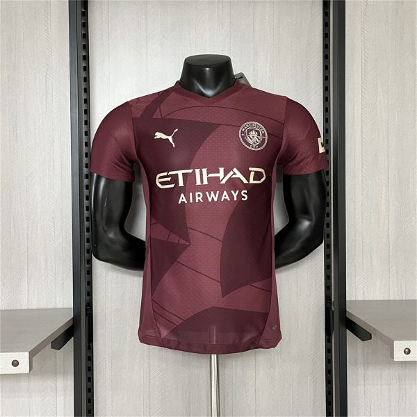 24/25 Manchester City Third Away Jersey Player Version