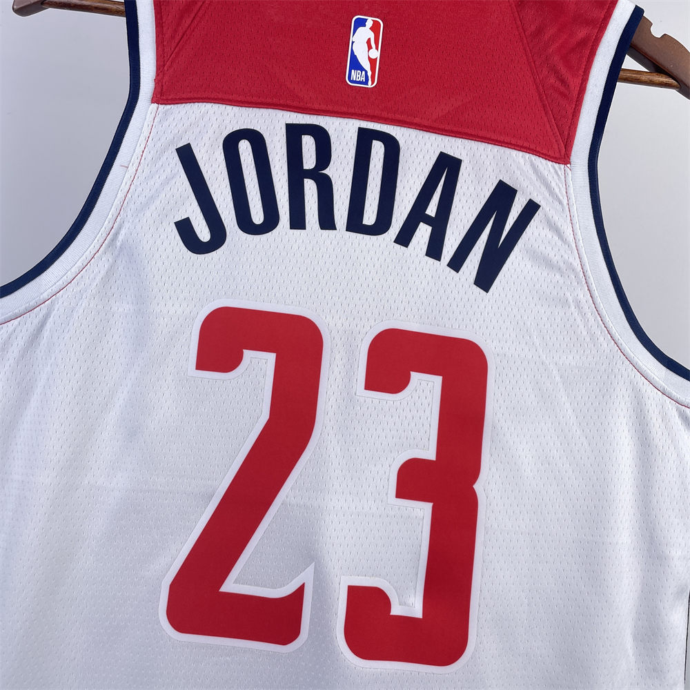 NBA Washington Wizards JORDAN#23 2022/23 Swingman White Jersey S-XXL