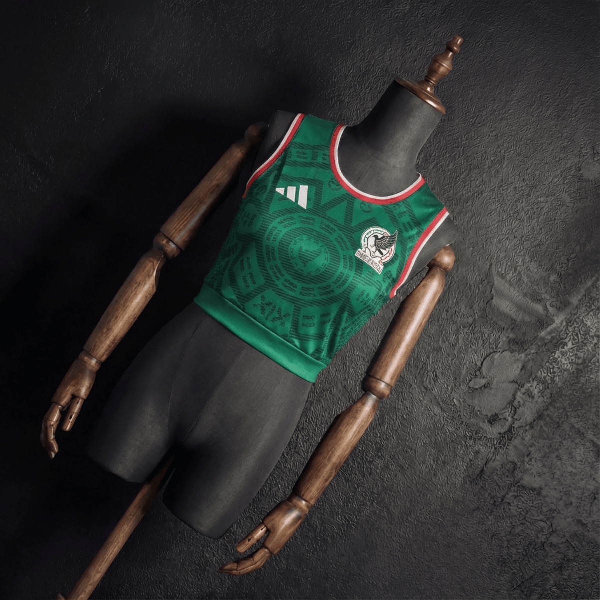 Women's Football Vest Mexico 2026 World Cup Home Jersey
