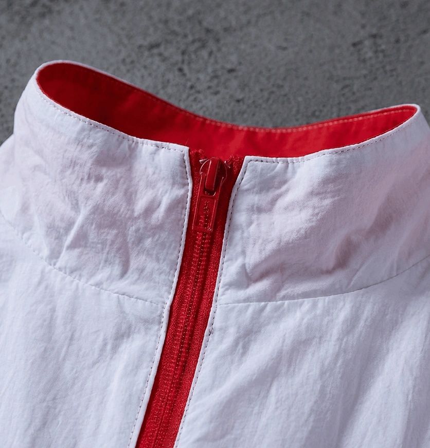 2026 Liverpool Red and White Reversible Jacket Windbreaker Sport Unifom