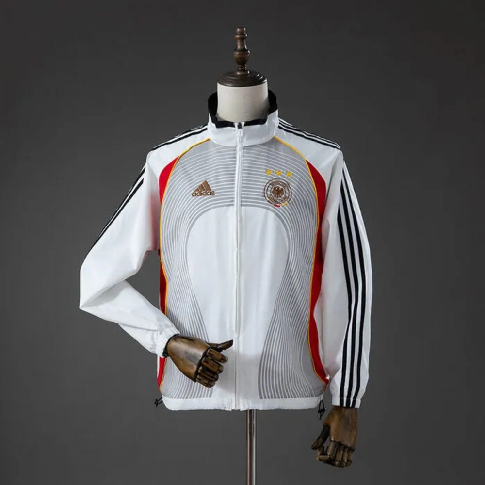 2006 Germany Vintage Style White Windbreaker