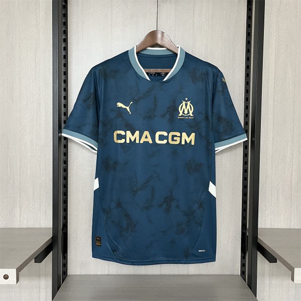 2024/25 Olympique Marseille Away Jersey Fan Version