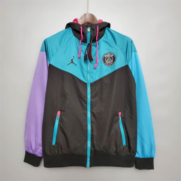 20/21 Windbreaker PSG Black Blue Purple Sport Unifom jersey Sport Unifom