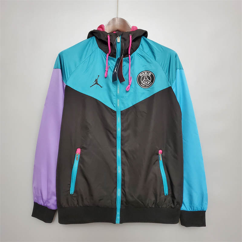 20/21 Windbreaker PSG Black Blue Purple Sport Unifom jersey Sport Unifom