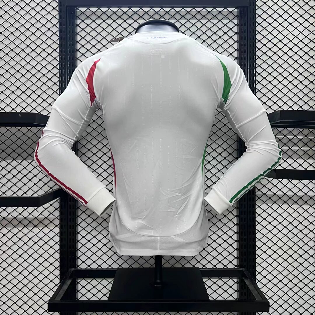 24/25 Italy Euro Away Long Sleeves Jersey Player Version