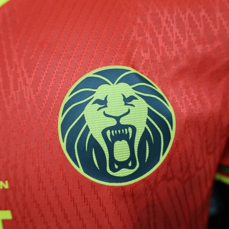 2025/26 Cameroon Away Red jersey Player Version