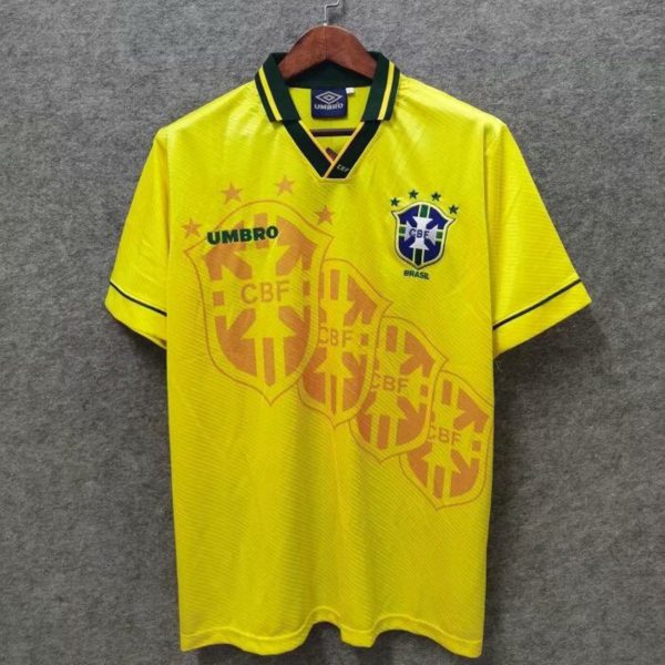 Retro 1994/95 Brazil home jersey Fan Version
