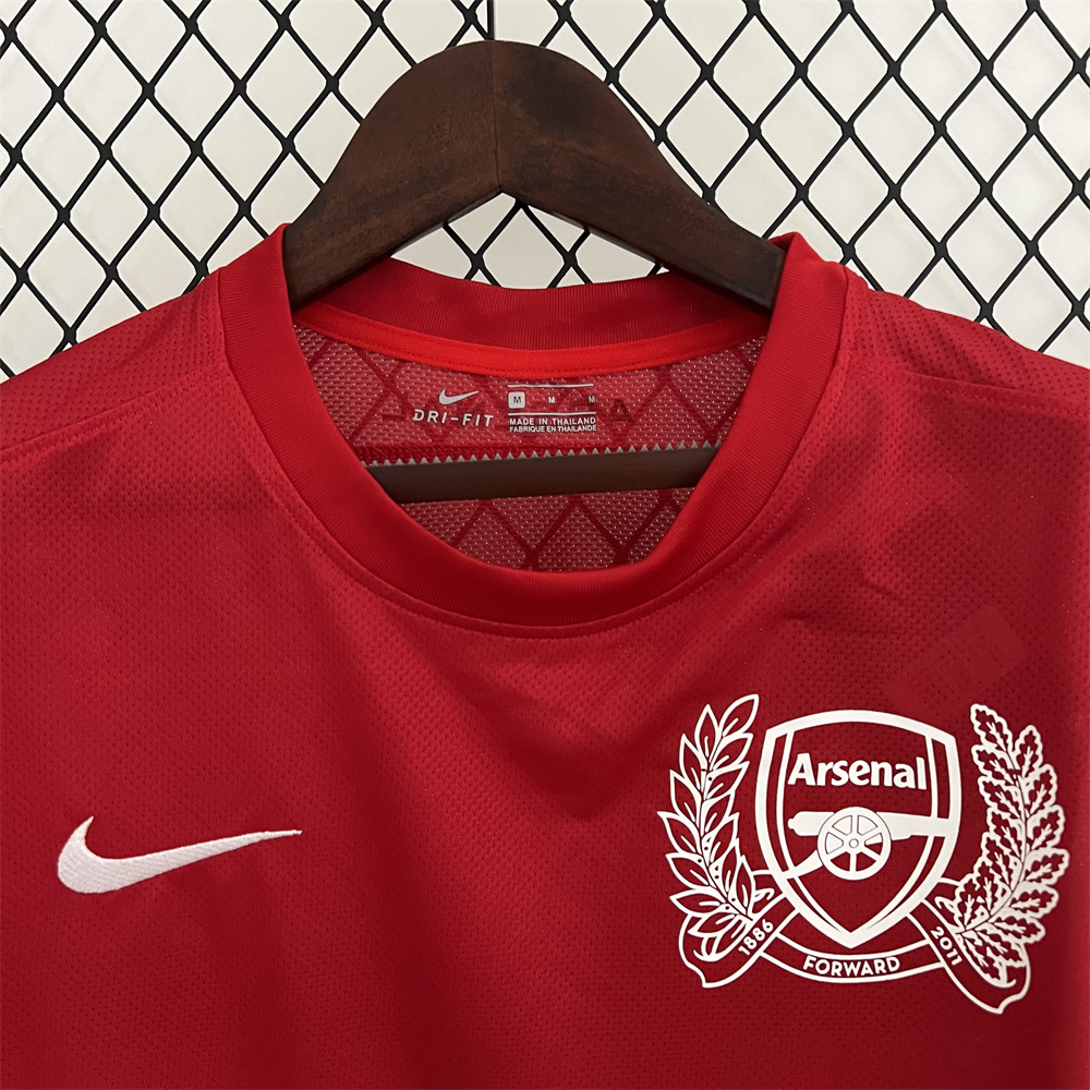 Retro Arsenal 11/12 Home 125th Anniversary jersey Fan Version