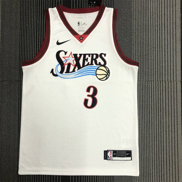 NBA Philadelphia 76ers Jersey IVERSON#3 S-XXL