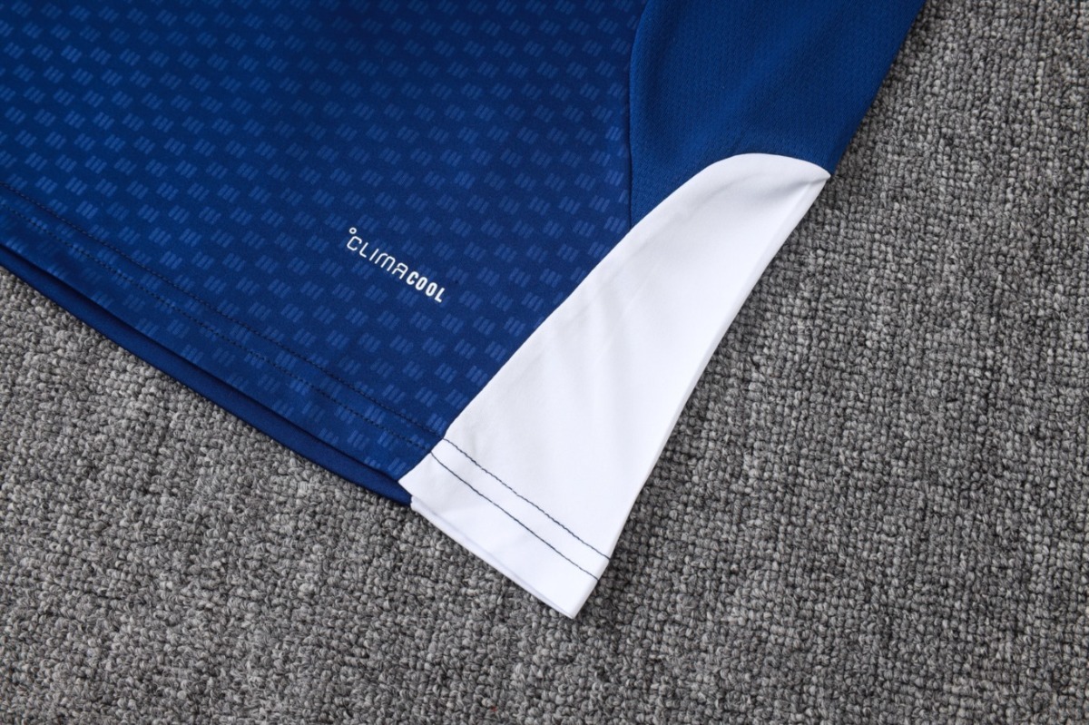 2026 Real Madrid Royal blue Training Set Shirt and Shorts