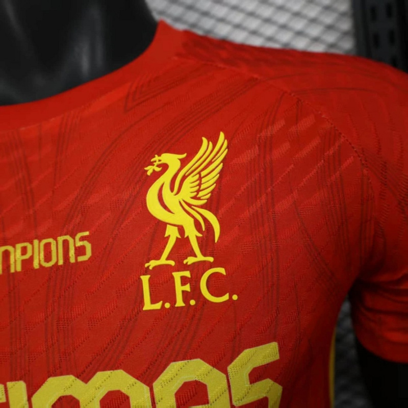 2025/26 Liverpool Champion Edition Red jersey Player Version