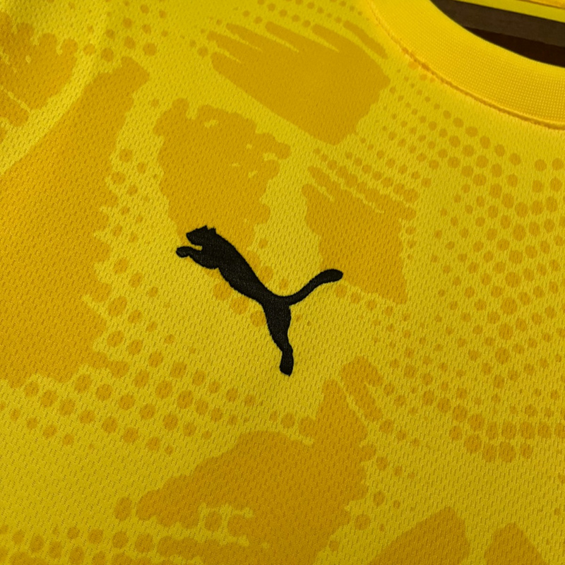 2025/26 Bahia Goalkeeper Yellow jersey Fan version