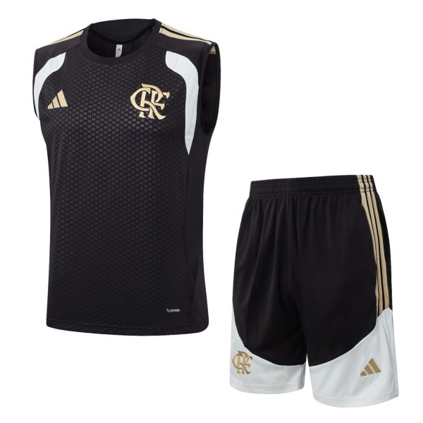 2026 Flamengo Dark brown Training Set Shirt and Shorts
